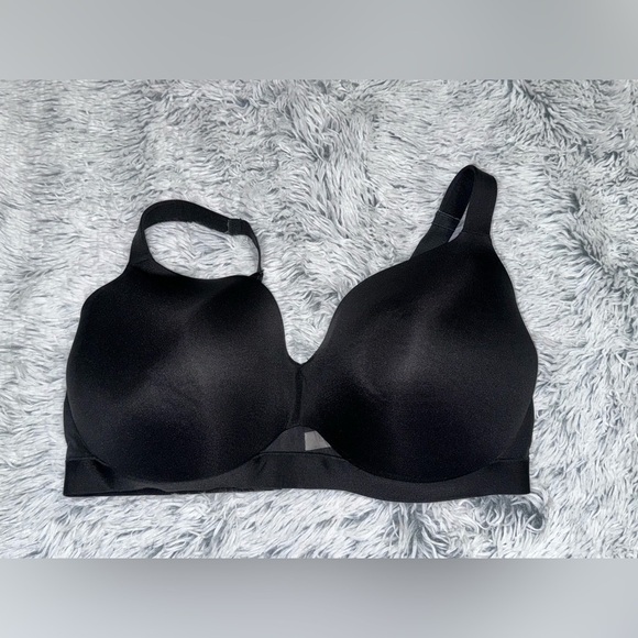 Cacique Lightly Lined Balconette Bra Black Size 42G - Picture 1 of 4